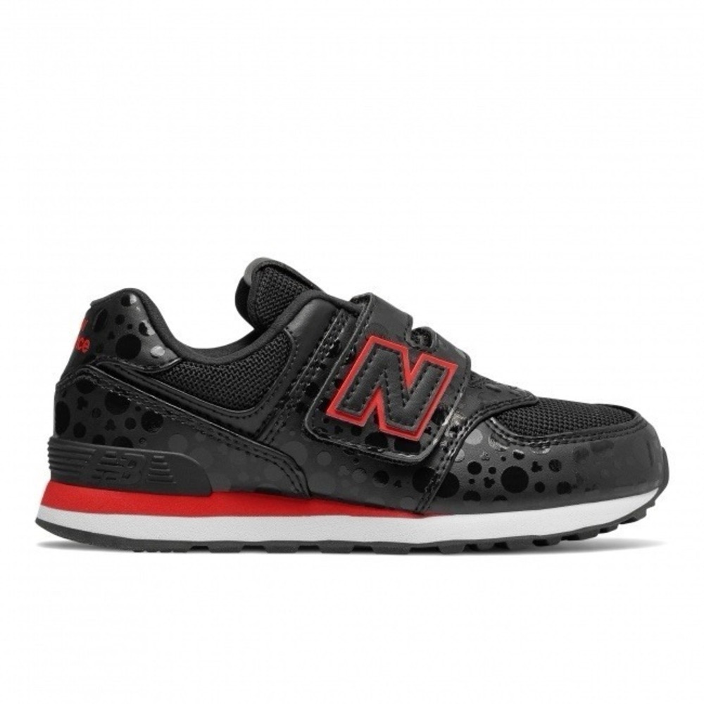 New Balance 574 Disney Minnie Mouse Kids Shoes Girls Size 8 M Black IV574M2 RARE